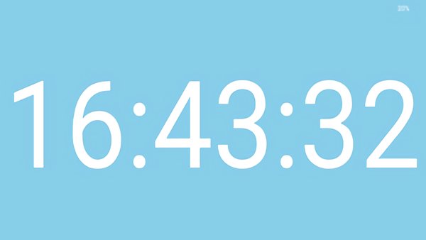 全屏时钟苹果版 v5.0 ios版 0