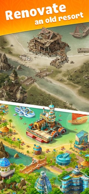 天堂岛2 ios版(Paradise Island 2) v12.50.0 iPhone版 1