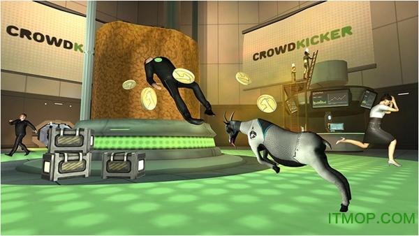 模拟山羊太空废物ios版(Goat Simulator Waste of Space) v2.0.5 iPhone官方版 1