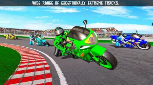 赛道摩托车驾驶竞速游戏中文版下载（Bike Race Game Motorcycle Game）图1:
