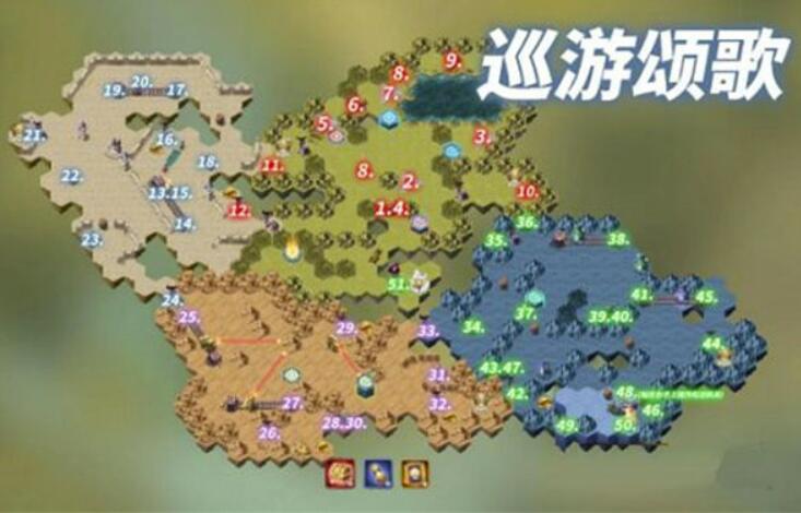 剑与远征巡街赞歌奇境冒险怎么玩?过关的顺序是什么?