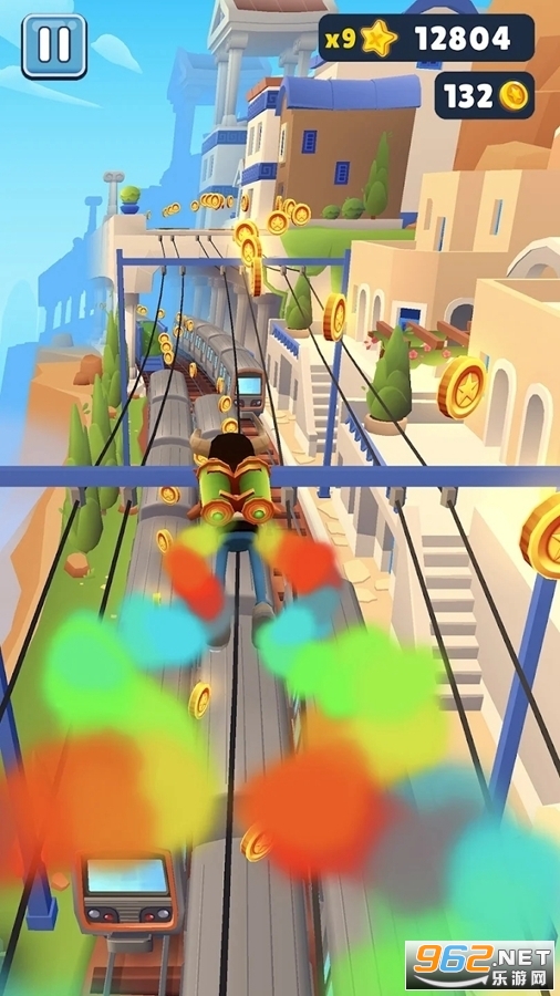 地铁跑酷小屏手表版Subway Surf2.33.0截图2