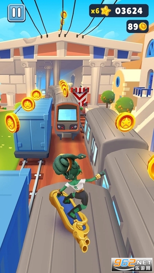 地铁跑酷小屏手表版Subway Surf2.33.0截图0