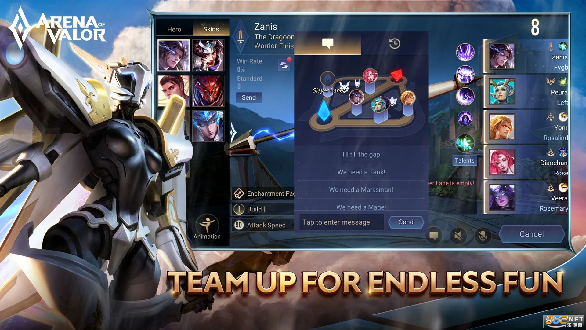 传说对决体验服最新版2022(Arena of Valor)v1.47.16.1 官方正版截图1
