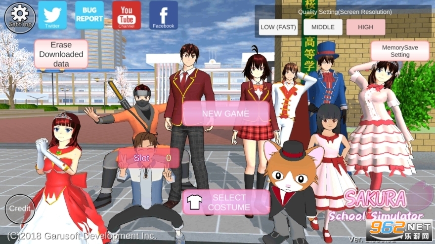 SAKURA SchoolSimulator樱花校园模拟器敞篷版最新版v1.039.92 最新版截图3