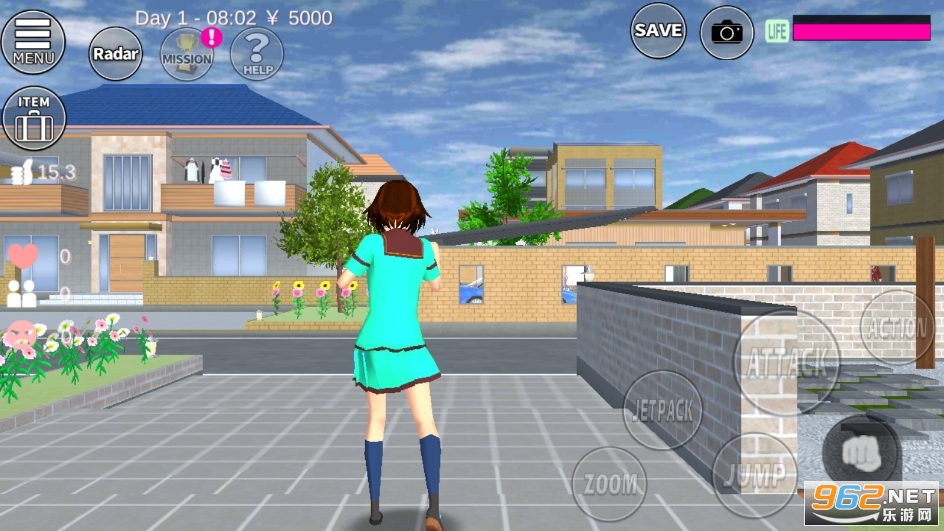 SAKURA SchoolSimulator樱花校园模拟器最新版本2023年有高马尾 v1.039.92截图4