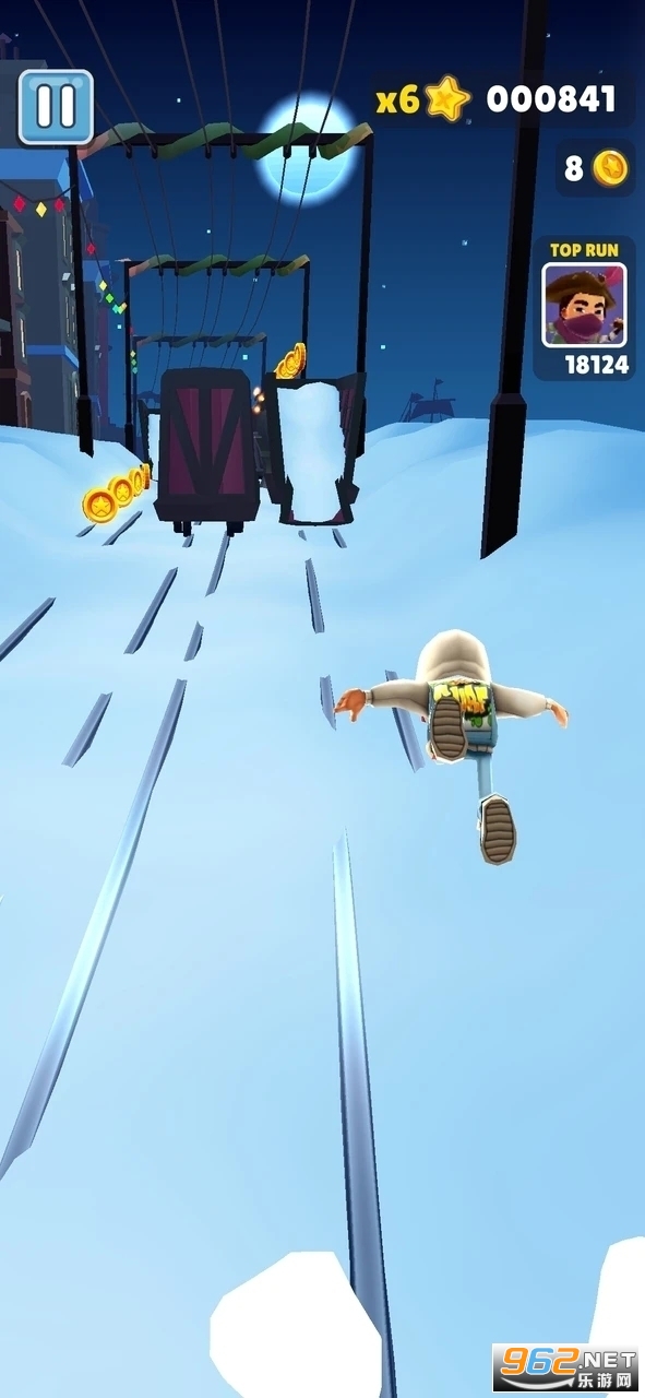 地铁跑酷超级杰克雪地版国际服 v3.6.1截图0