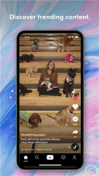 抖音国际版app正版 V41.0.3 安卓最新版截图2