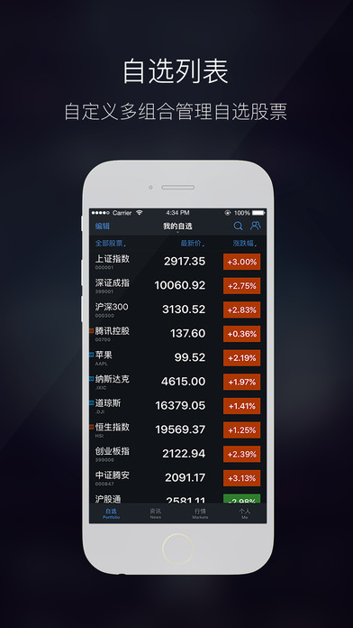 腾讯自选股手机版 V11.29.0 安卓版截图1