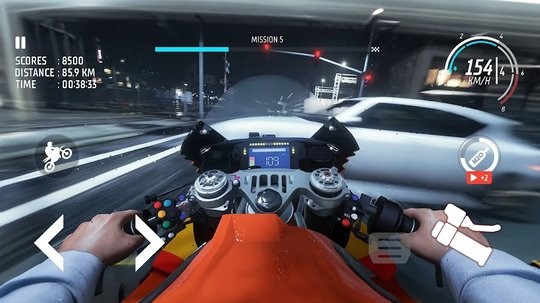 城市摩托车驾驶无限金币9999 V2.3.0 安卓版截图3