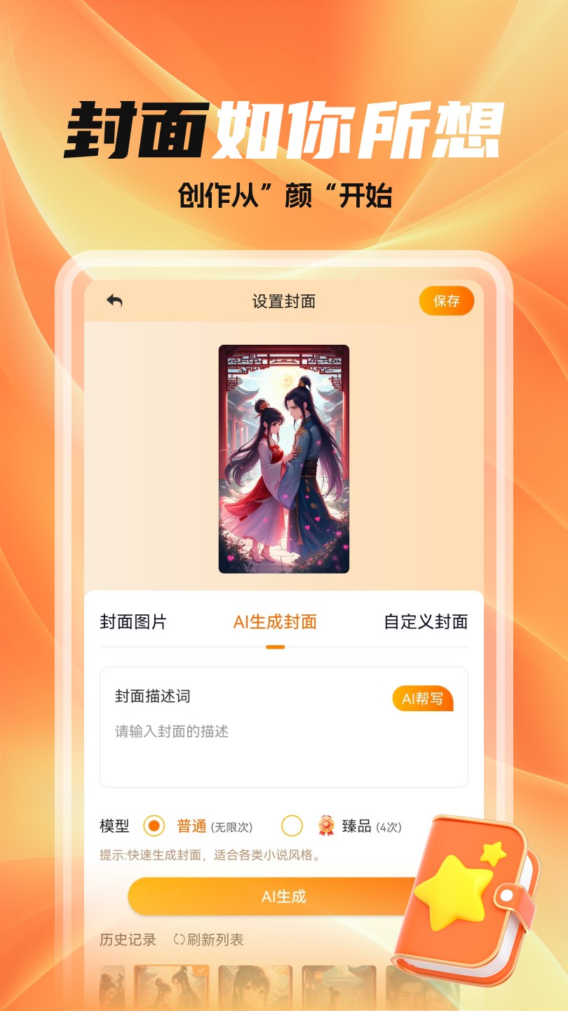 全民作家 V1.4.1 安卓版截图1