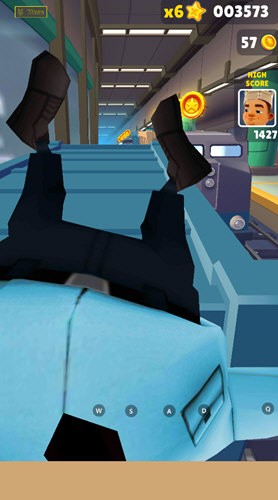 地铁跑酷上帝视角版无限金币钥匙版 V2.39.0 安卓版截图2
