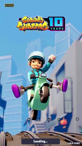 地铁跑酷上帝视角版无限金币钥匙版 V2.39.0 安卓版截图3