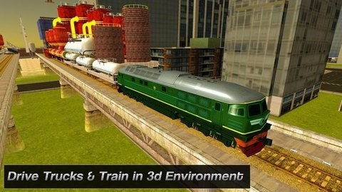 Oil Tanker Cargo Train Transport