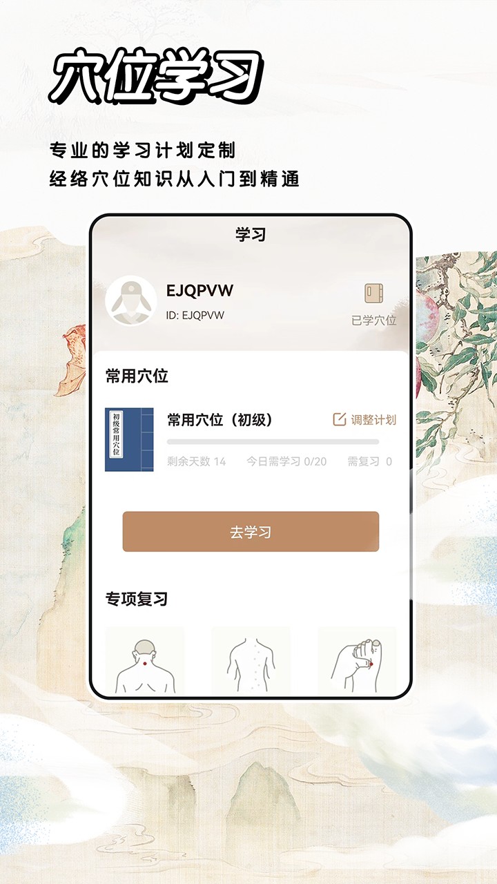中医经络穴位标准指南APP V2.0 安卓版截图3