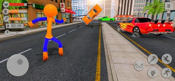 蜘蛛火柴人绳索英雄3