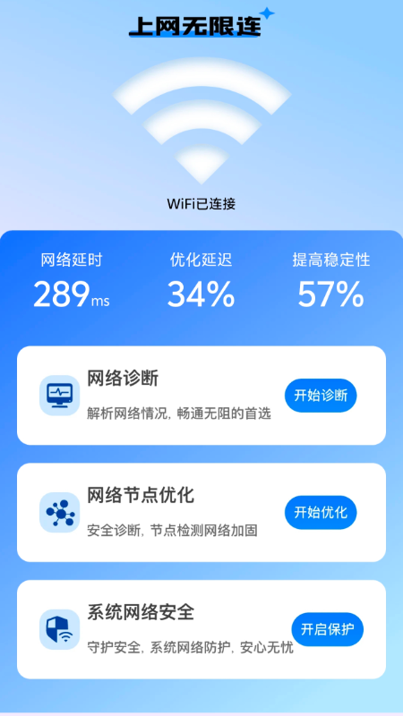 上网无限连