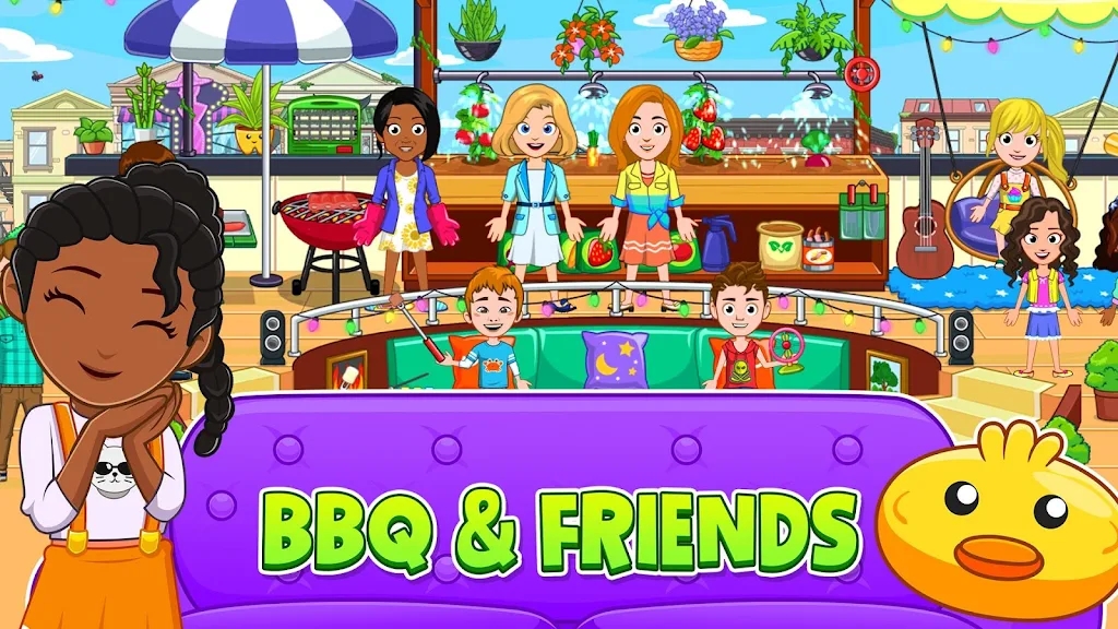 我的城市睡衣派对游戏破解版 V4.2.1 安卓版截图1