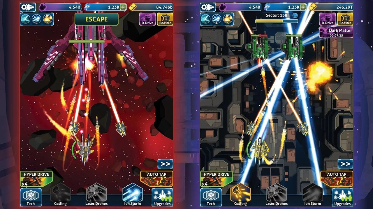 闲置空间无尽点击