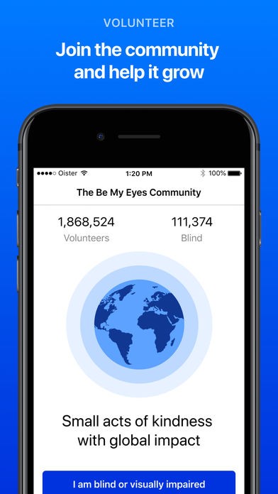 be my eyes(盲人辅助APP) V4.1.2 安卓最新版截图2