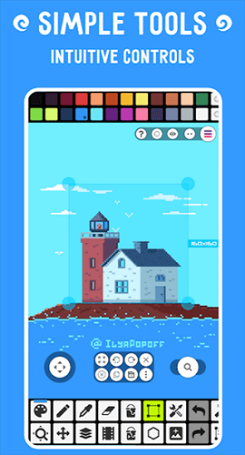 Pixel Studio(像素画板手机软件) V5.36 安卓最新版截图3