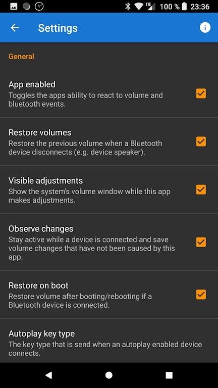 Bluetooth Volume Manager(蓝牙音量控制) V2.59.1-rc0 安卓版截图2