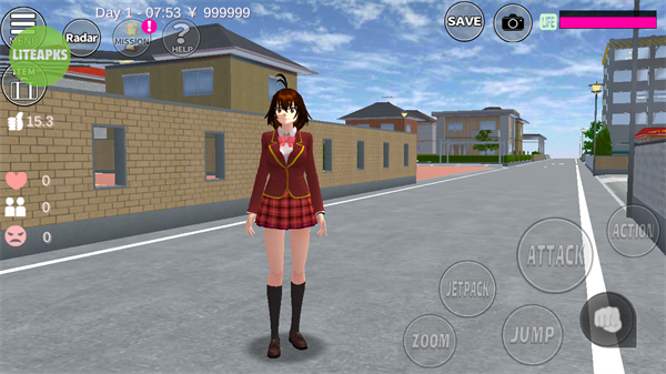 樱花校园模拟器英文版官方正版 V1.047.04 安卓版截图3