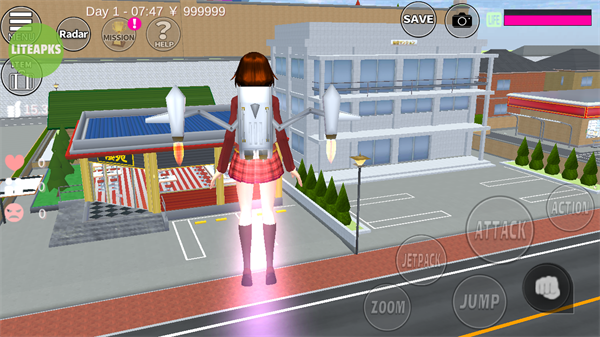 樱花校园模拟器英文版官方正版 V1.047.04 安卓版截图4