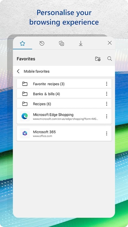 Microsoft Edge手机版 V143.0.3650.125 最新版截图3