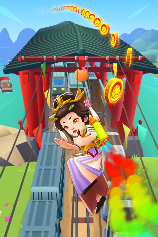 地铁跑酷内购破解版 V3.57.1 安卓版截图2