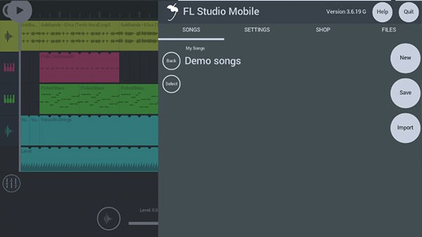 flm音乐制作手机版 V4.9.5 安卓版截图1