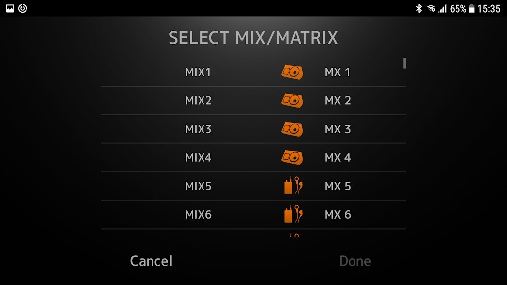 MonitorMix(雅马哈数字调音台) V2.3.0 安卓版截图5