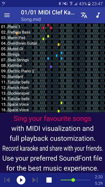 MIDI Clef(MIDI播放器) V9.0.3 官方安卓版截图5
