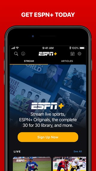 ESPN下载安卓 V8.9.0 官方最新版截图2