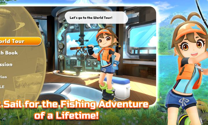 钓鱼之星世界之旅游戏破解版 V1.0.13 安卓版截图1