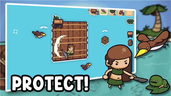 木筏求生2D版 V2.1.5 安卓版截图1