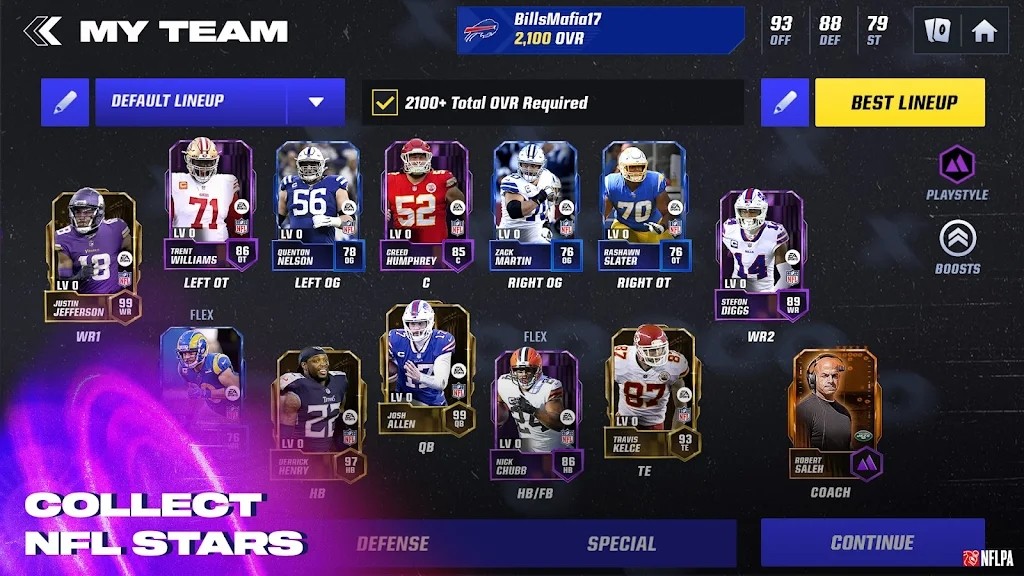 麦登橄榄球25手机版 V12.1.0 安卓版截图1