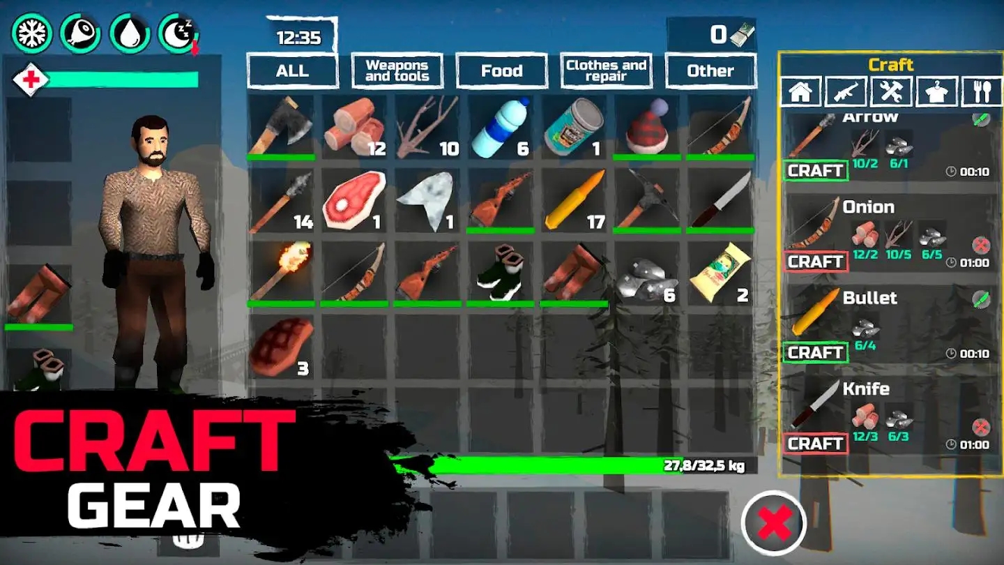 冬季生存中文版 V1.0.51.5 安卓版截图5