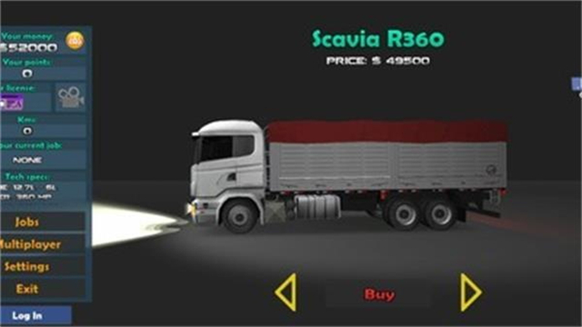 大卡车模拟器2无限金币中文版 V1.0.7f7 安卓版截图4