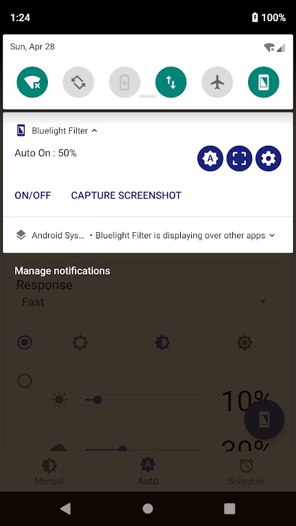 Bluelight Filter(蓝光过滤器) V6.7.5 安卓版截图2