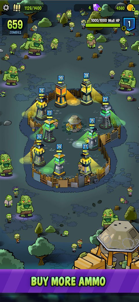 Zombie Towers(僵尸之塔) V13.0.167 安卓版截图2