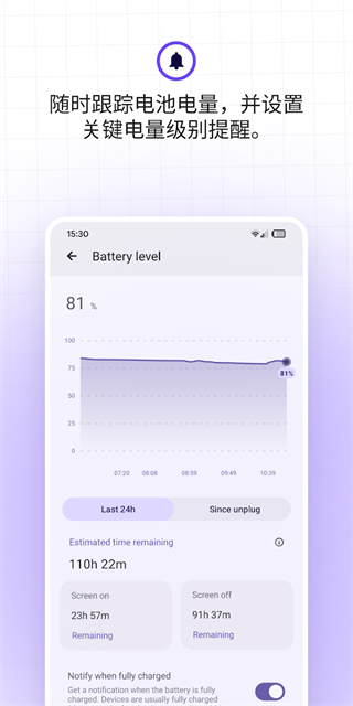 BatteryGuru(手机电池管理软件) V2.4.8 安卓版截图1