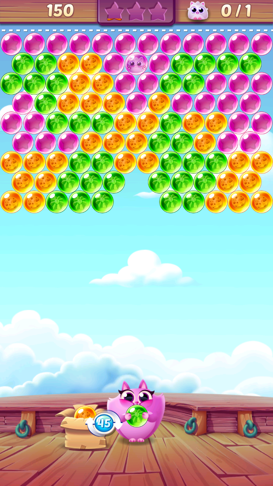 饼干猫泡泡龙 V1.86.2 安卓版截图1