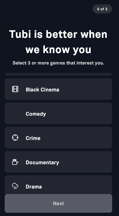 Tubi APP V10.15.0 官方最新版截图1