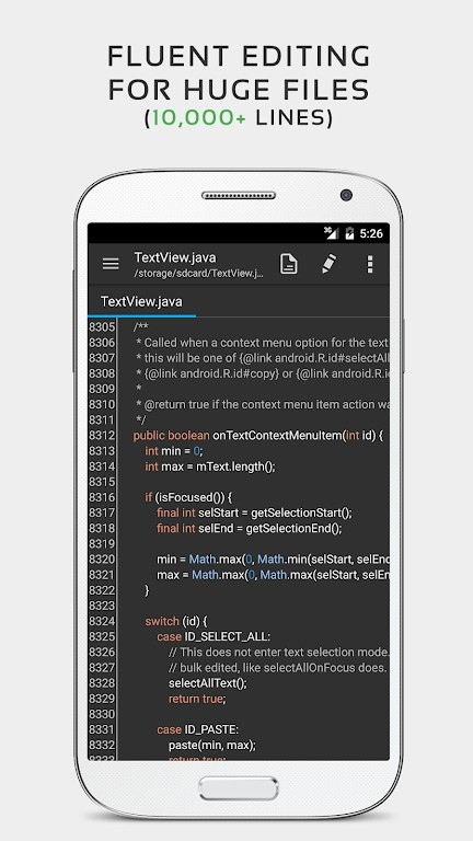 QuickEdit文本编辑器 V1.12.10 官方安卓版截图1
