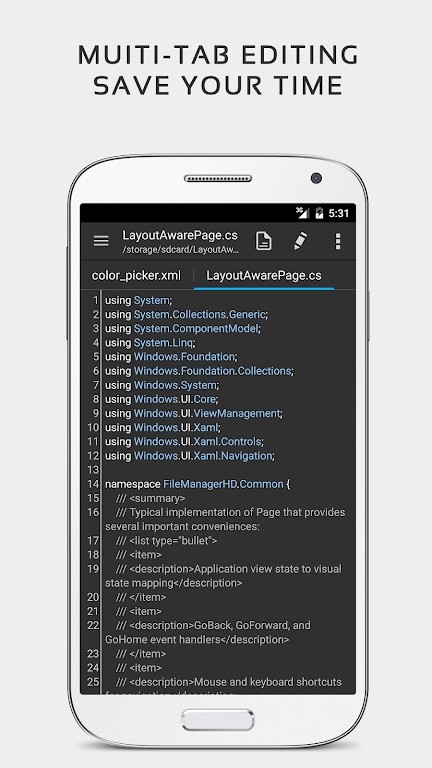 QuickEdit文本编辑器 V1.12.10 官方安卓版截图4