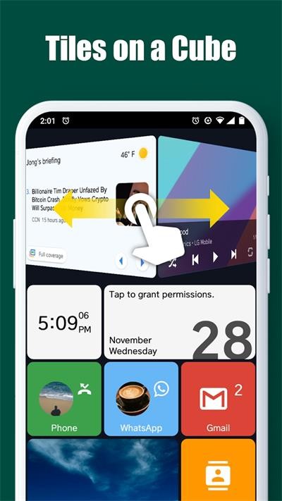 Square Home(手机桌面启动器) V4.0.8 安卓最新版截图2