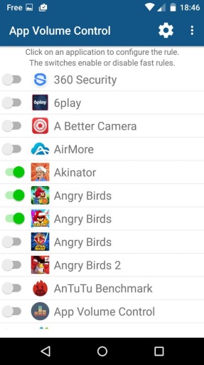 应用音量控制 V2.37 安卓版截图1