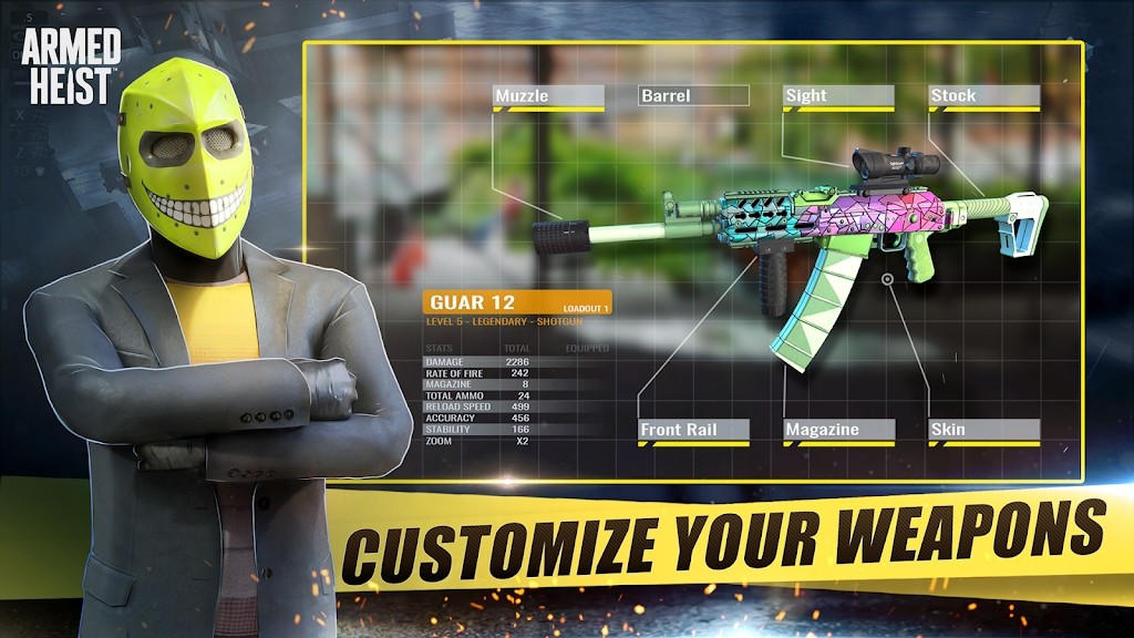 武装掠夺汉化版 V3.2.14 安卓版截图5