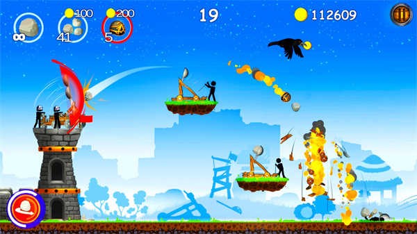 火柴人投石机单机版 V1.3.9 安卓版截图2